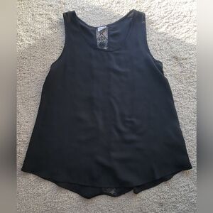 Elegant Black Sleeveless Top